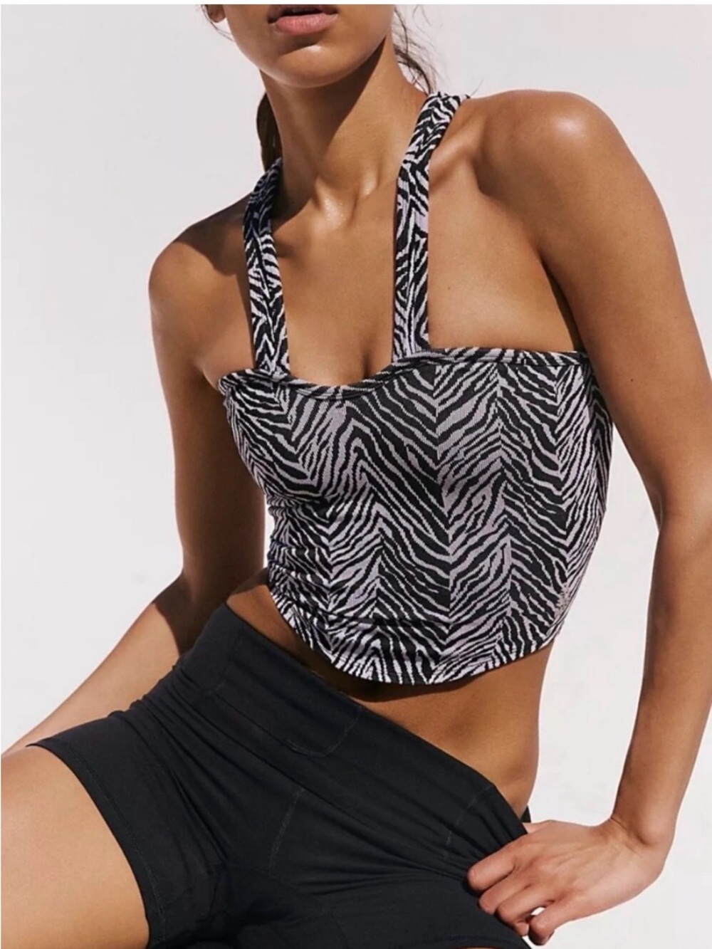 New Free People Flutter Kick Cropped Tank XS/S